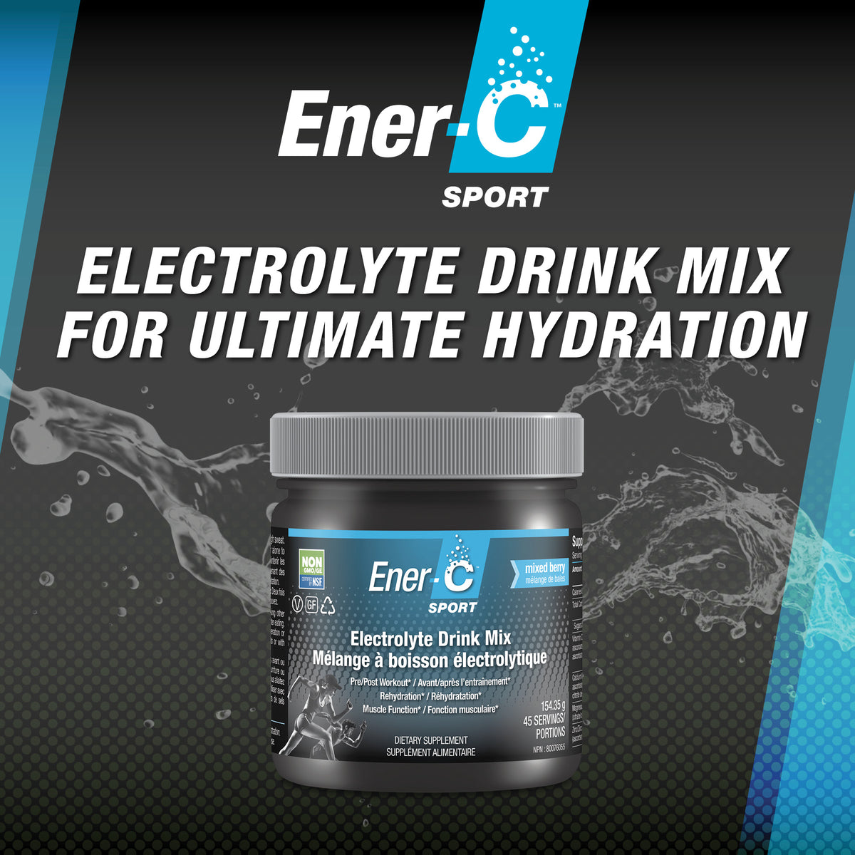 Everlast Sport Electrolyte Drink Lemon Zest 500ml